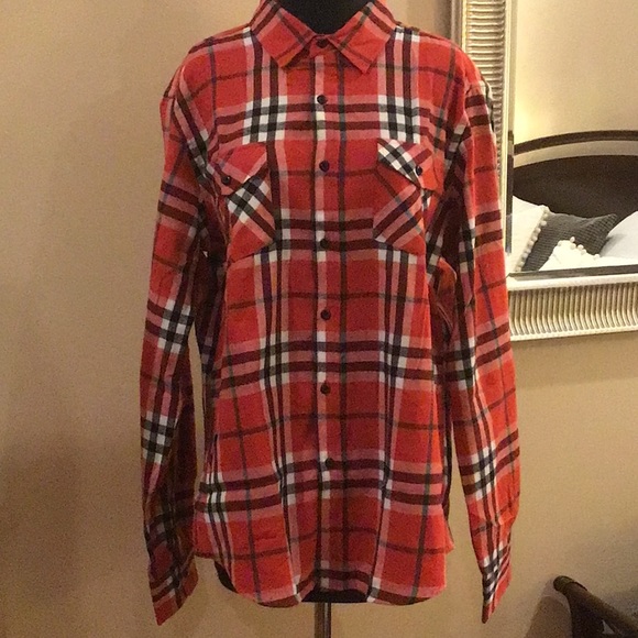NEW Gil flannel men’s large - Picture 4 of 6